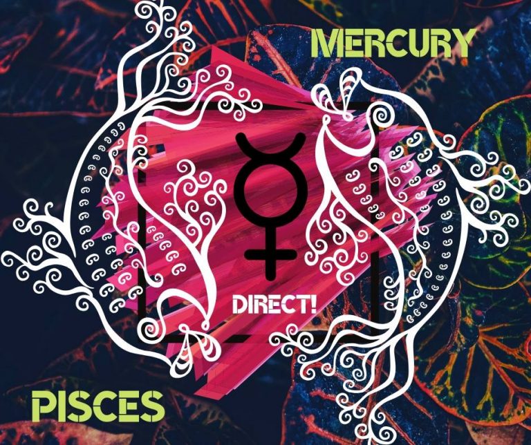 MERCURY STATIONS DIRECT IN PISCES My Sky Pie