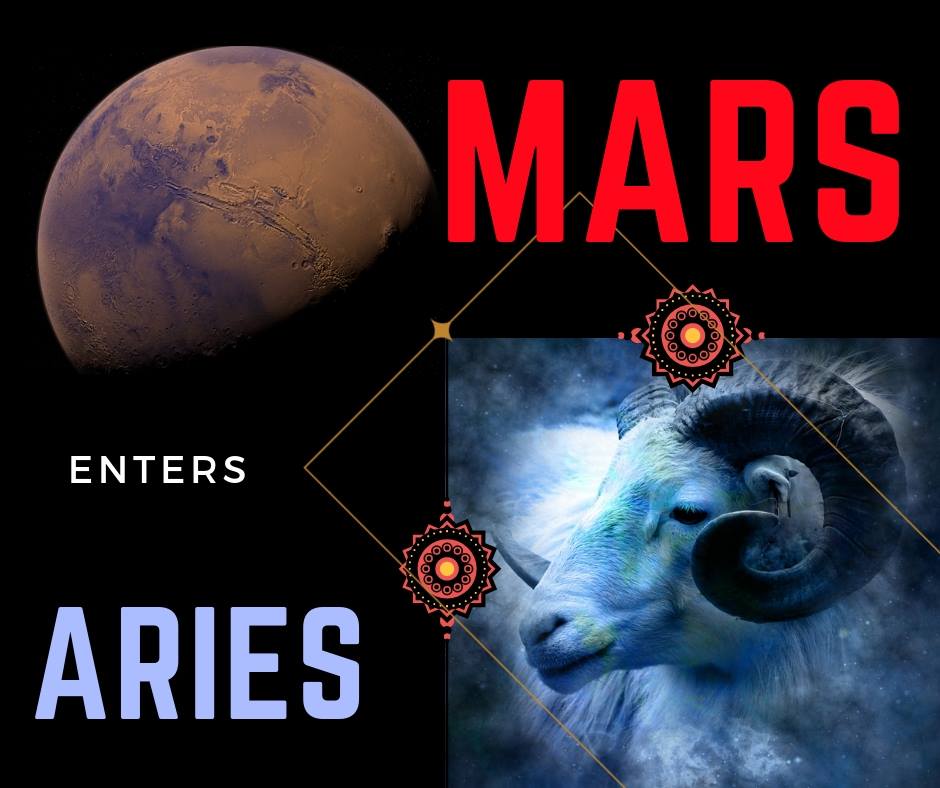 MARS ENTERS ARIES 28 JUNE 2020 (GMT) My Sky Pie