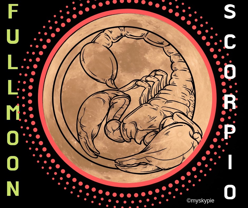 FULL MOON AND TOTAL LUNAR ECLIPSE IN SCORPIO ON 15-16 MAY 2022 – My Sky Pie