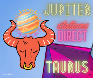 Jupiter direct in Taurus