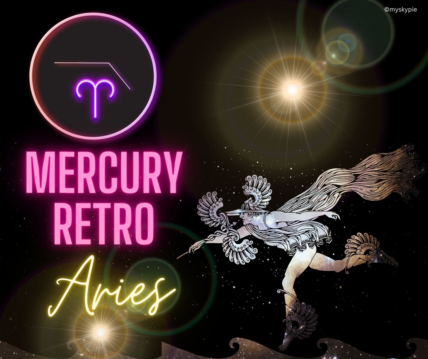 MERCURY STATIONS RETROGRADE 1 APRIL 2024 My Sky Pie