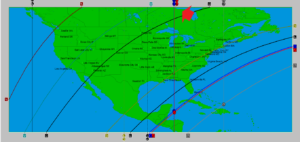 Solar Fire solar map