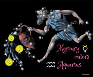 Mercury in Aquarius