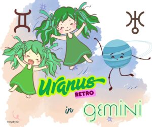 Uranus retro Gemini